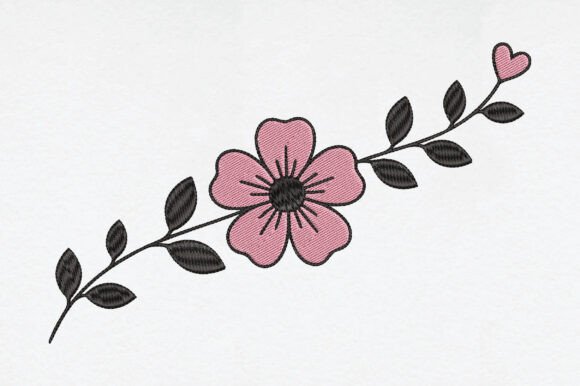 Cute Flower Embroidery