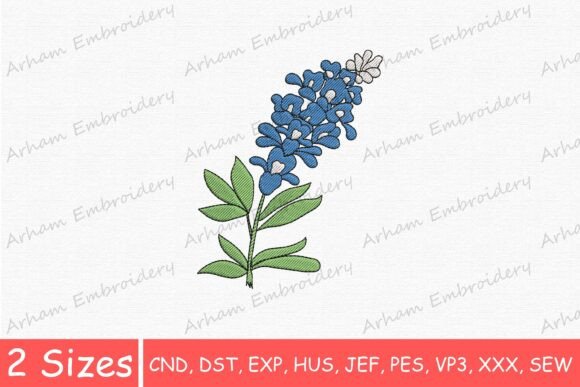 Elegant Blue Lavender Flower