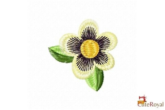 Little Daisy Embroidery Design