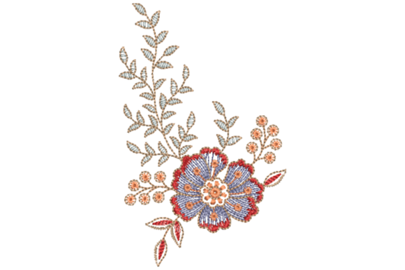 Stunning Flower Embroidery Design Review